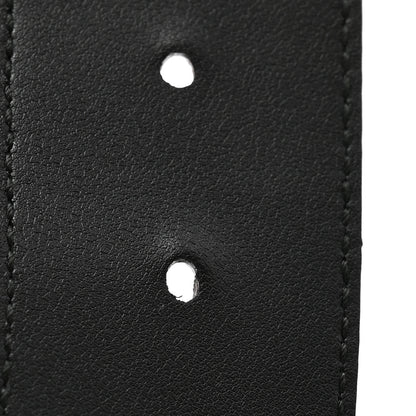 Gucci Calfskin Crystal Double G 40mm Belt 90 36 Black 7 of 8