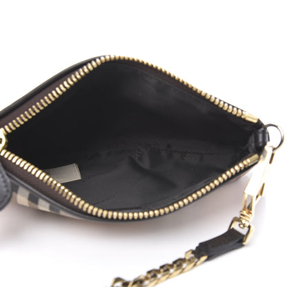 Burberry Haymarket Check Clara Pochette Chocolate 5 of 9