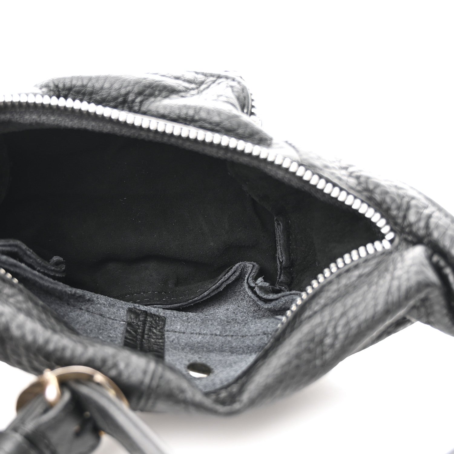 Chrome Hearts Grained Calfskin Snat Pack Gunslinger Waist Bag Black 5 of 10