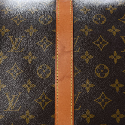 Louis Vuitton Monogram Keepall Bandouliere 55 11 of 12