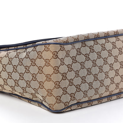 Gucci Monogram Convertible Diaper Bag Blue 10 of 11
