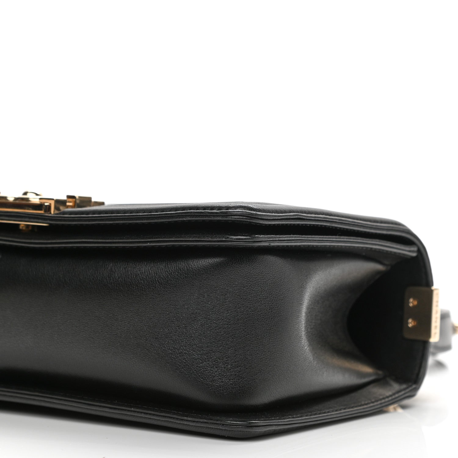 Chanel Lambskin Quilted Medium Boy Flap Black 9 of 11