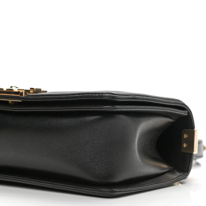 Chanel Lambskin Quilted Medium Boy Flap Black 9 of 11