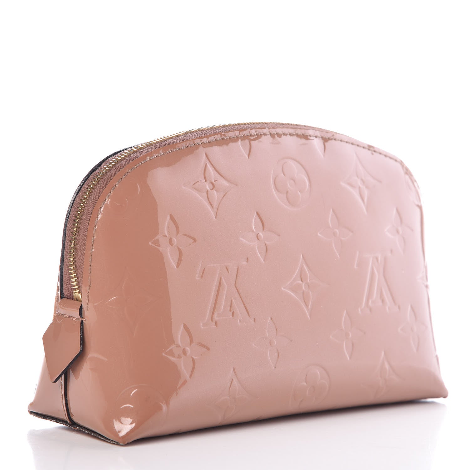 Louis Vuitton Vernis Cosmetic Pouch Rose Velours 3 of 8