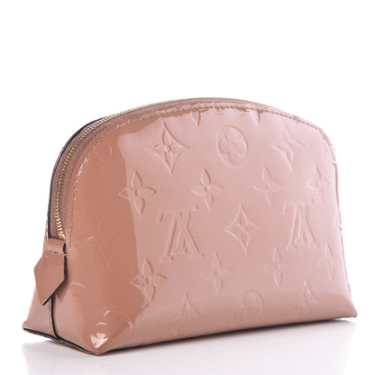 Louis Vuitton Vernis Cosmetic Pouch Rose Velours 3 of 8