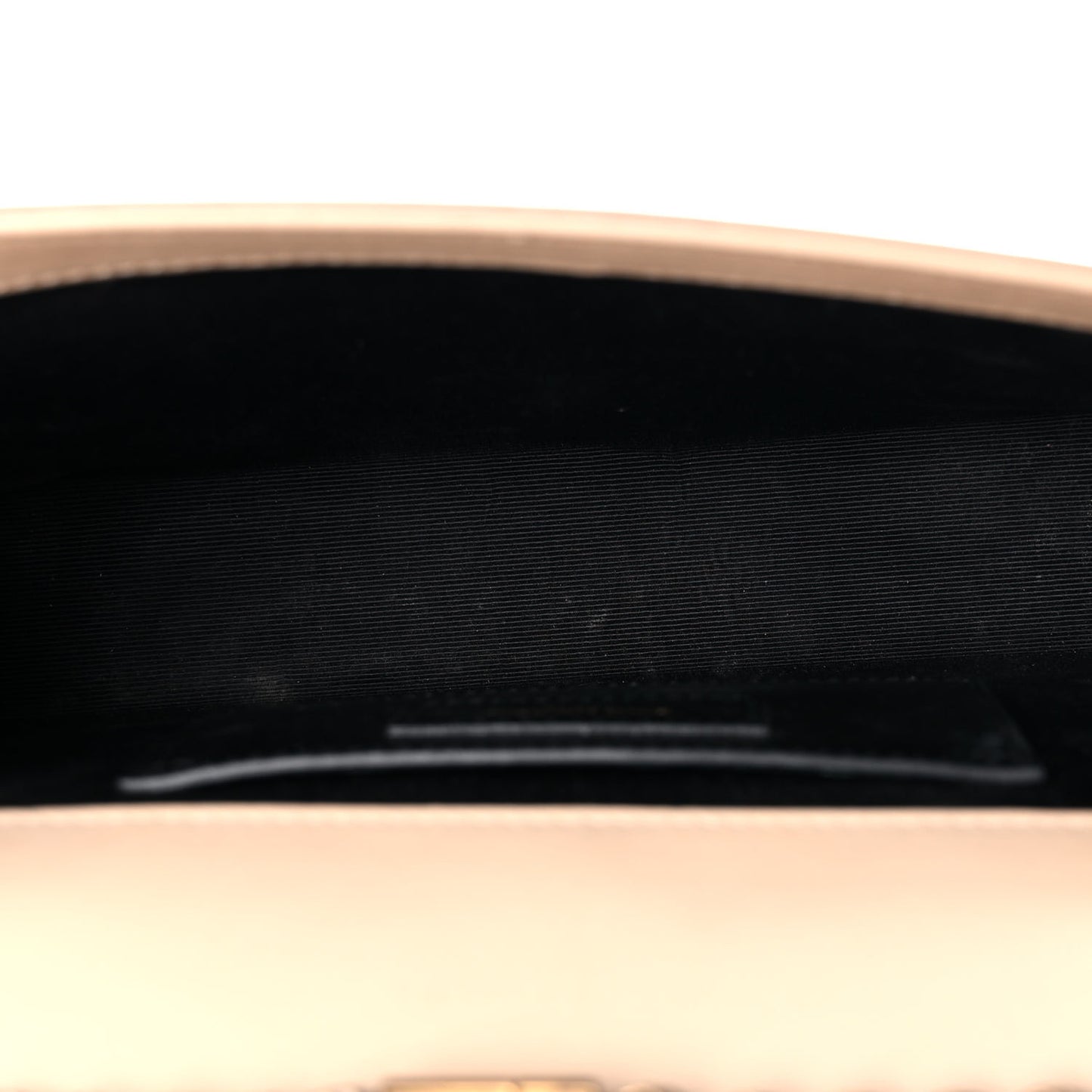 Smooth Calfskin Medium Braided Monogram Kate Satchel Nude Powder