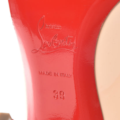 Christian Louboutin Patent PVC Paulina 100 Pumps 39 Poudre 7 of 10