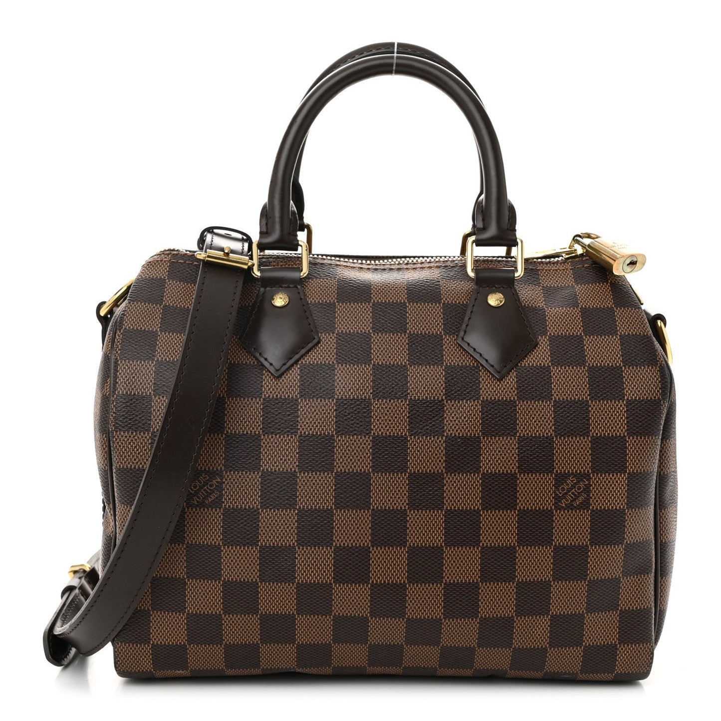 Damier Ebene Speedy Bandouliere 25