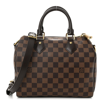 Louis Vuitton Damier Ebene Speedy Bandouliere 25 1 of 11