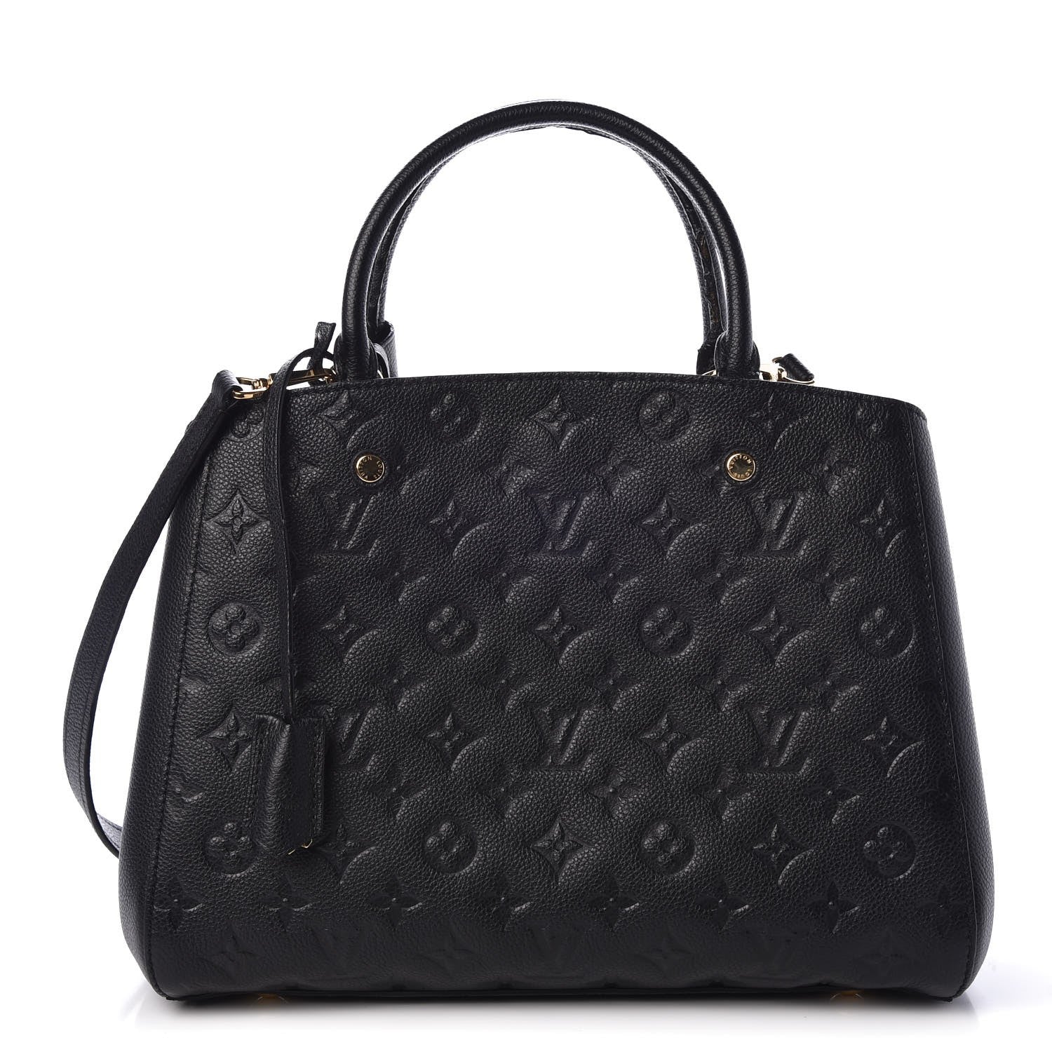 Louis Vuitton Empreinte Montaigne MM Black 1 of 12