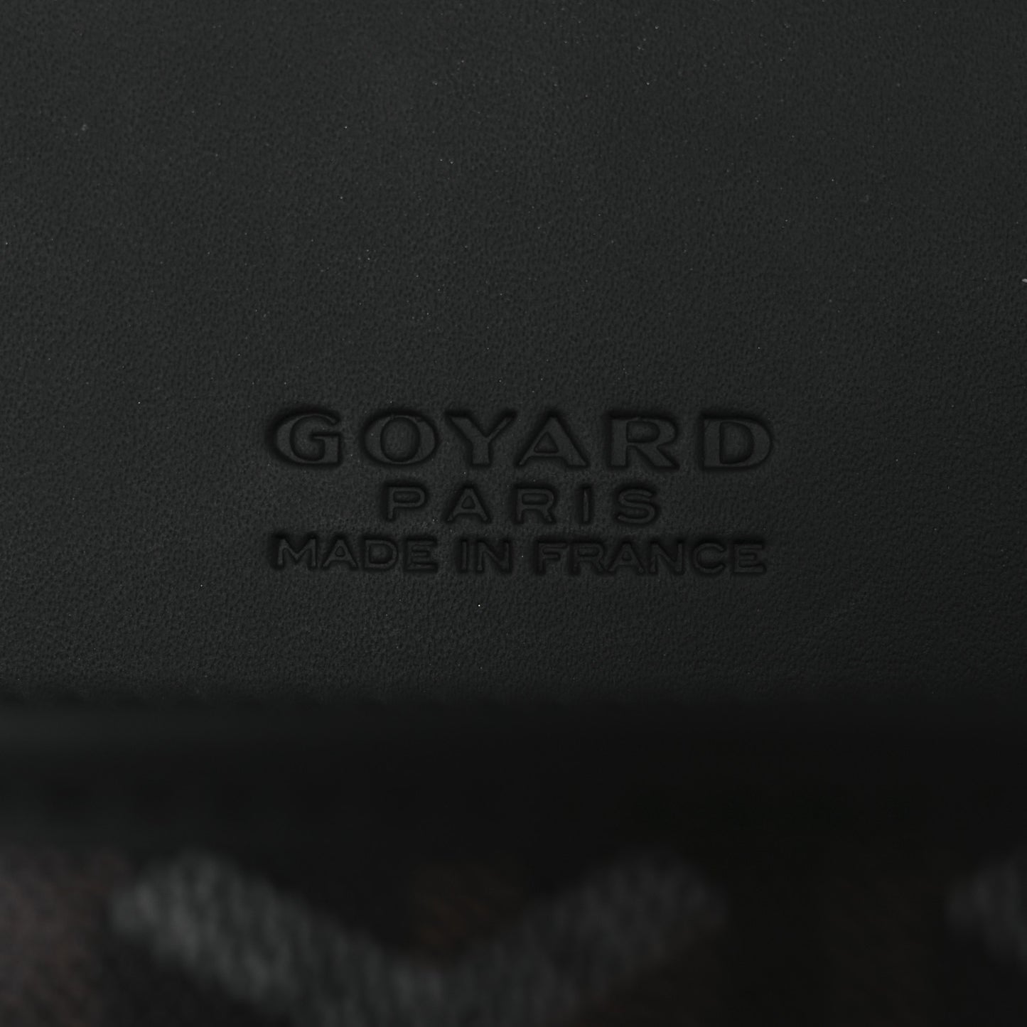 Goyardine Belvedere II MM Messenger Bag Black