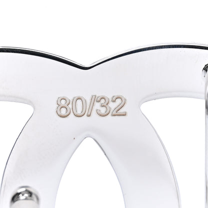 Chanel Patent Calfskin CC Reversible 80 32 Belt White Black 6 of 6