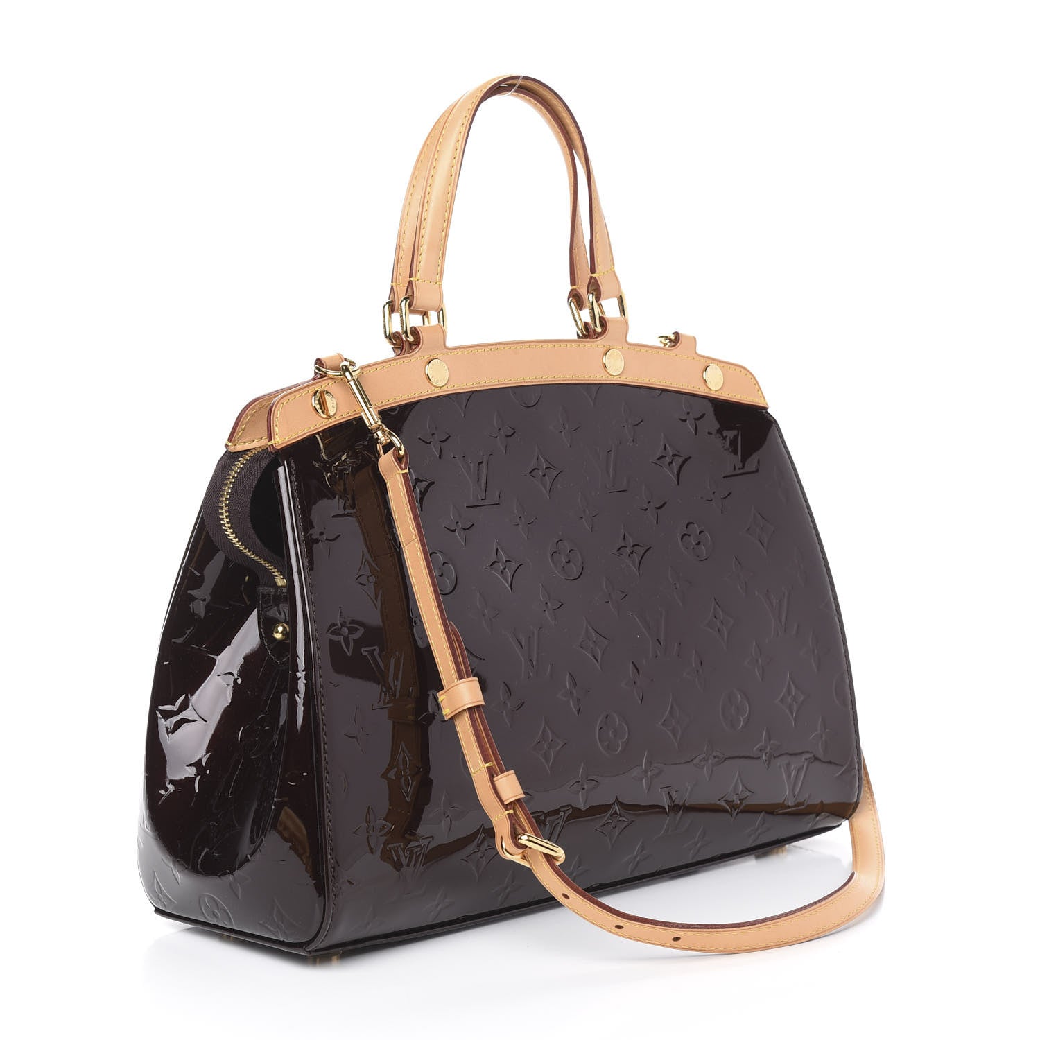 Louis Vuitton Vernis Brea MM Amarante 2 of 11