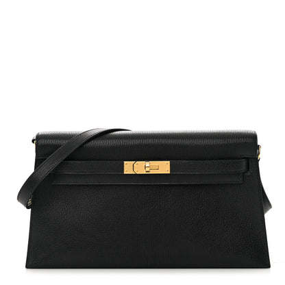Hermes Chevre Chamkila Kelly Elan Black 1 of 11