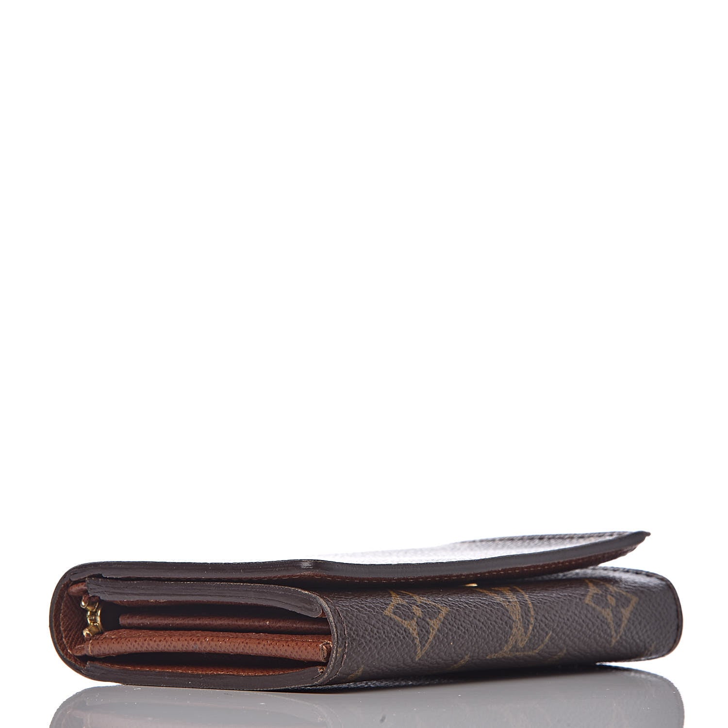 Louis Vuitton Monogram Porte-Monnaie Tresor Wallet 4 of 10
