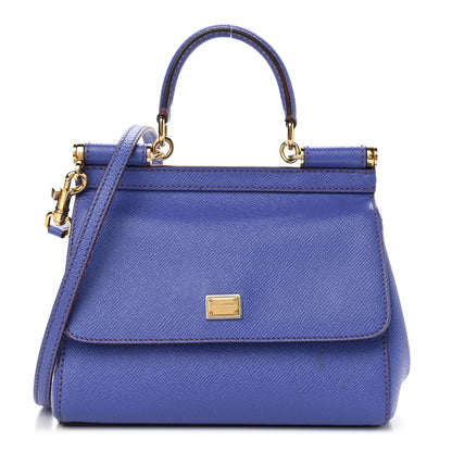 Dolce & Gabbana Dauphine Small Miss Sicily Satchel Purple 1 of 12