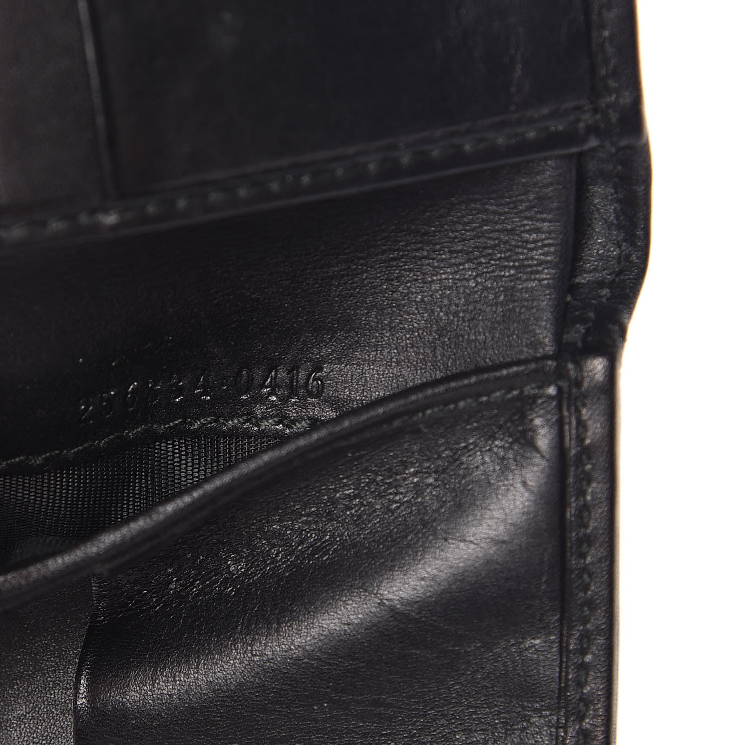 Gucci Calfskin Interlocking G Bi-Fold Wallet Black 7 of 11