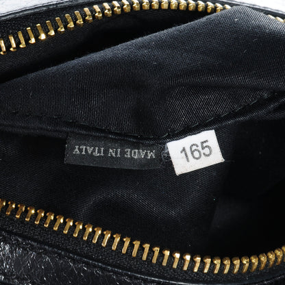 Miu Miu Oversized Sequined Clutch Black 9 of 9