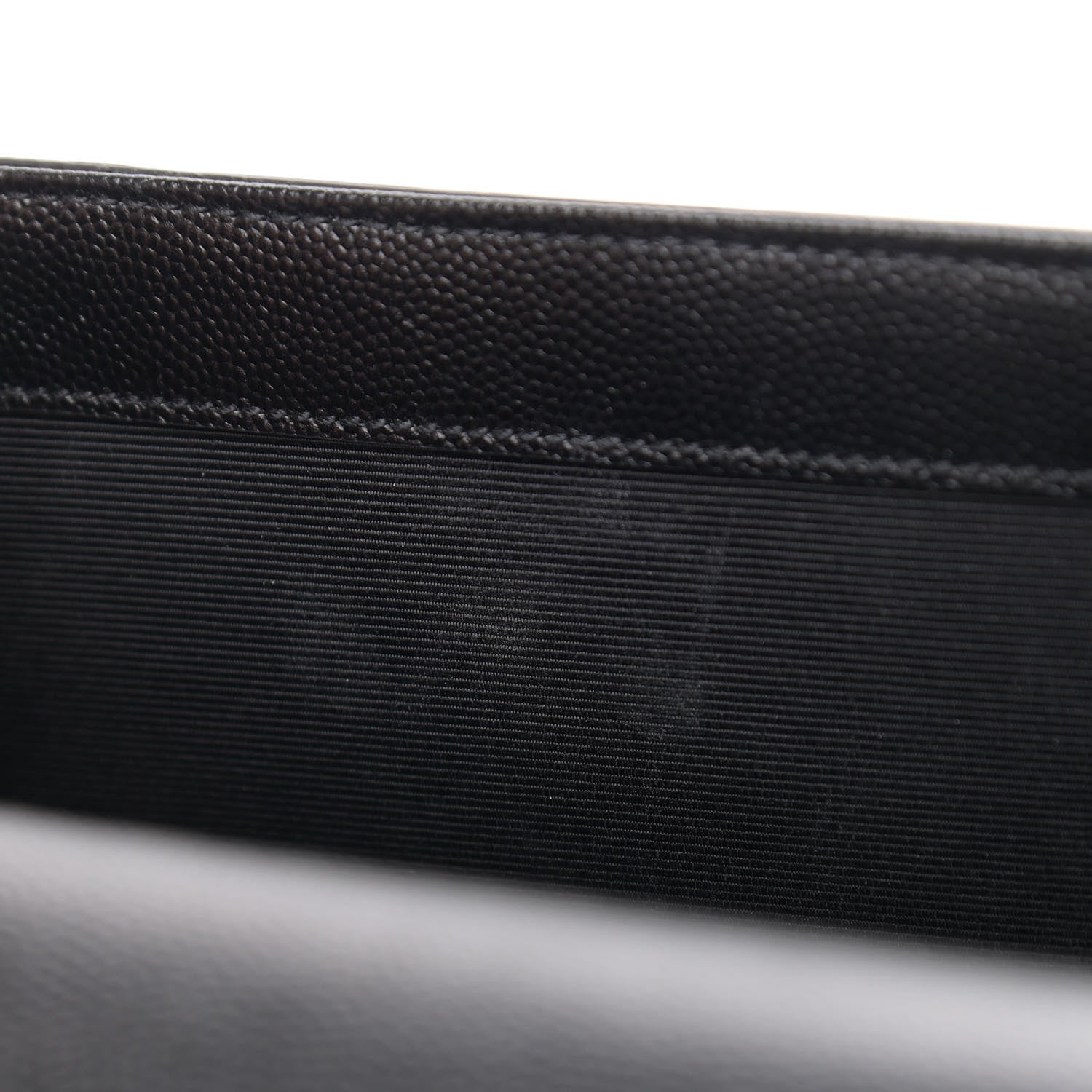 Saint Laurent Grain De Poudre Medium Classic Monogram Kate Satchel Black 8 of 10