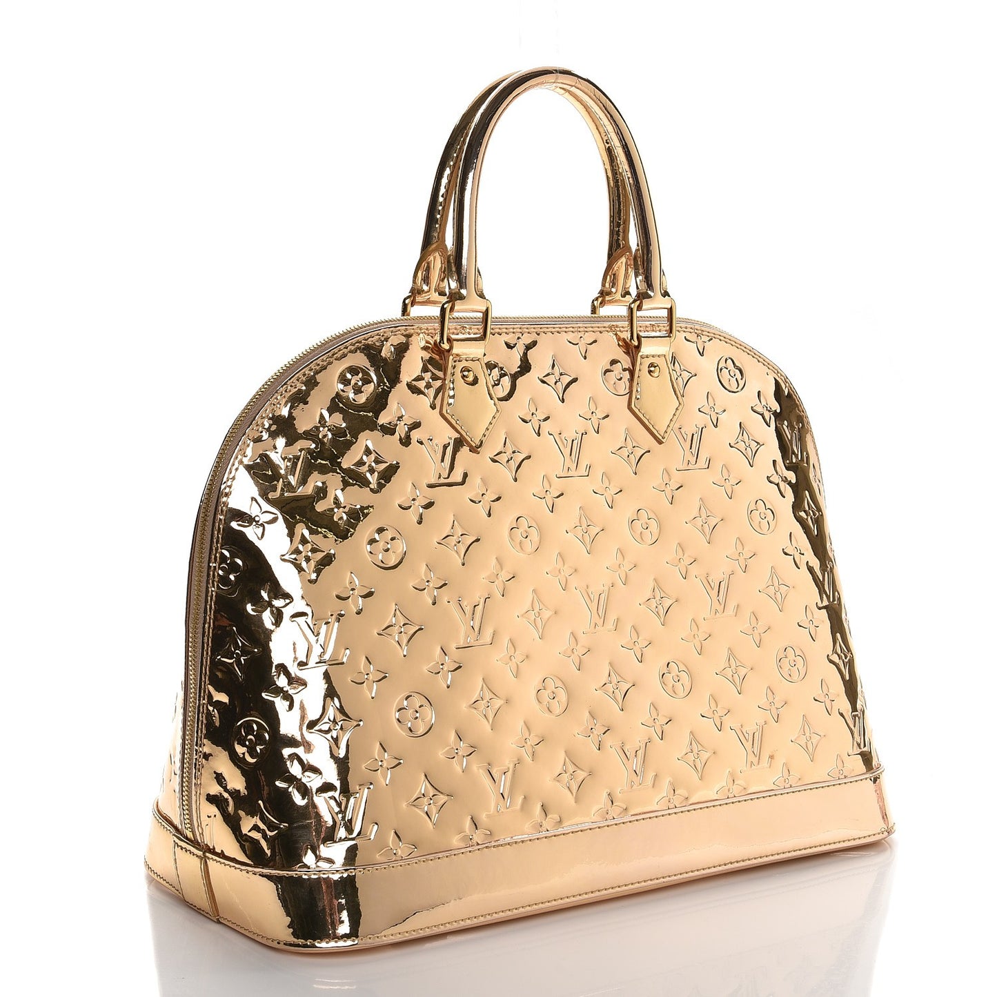 Monogram Miroir Alma MM Gold