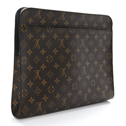 Louis Vuitton Monogram Macassar Portfolio Case 3 of 8