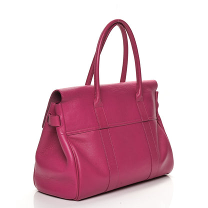 Mulberry Spongy Pebbled Leather Bayswater Hot Fuchsia 3 of 8