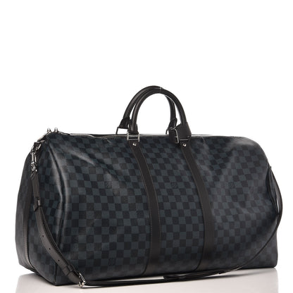 Louis Vuitton Damier Cobalt Keepall Bandouliere 55 3 of 6