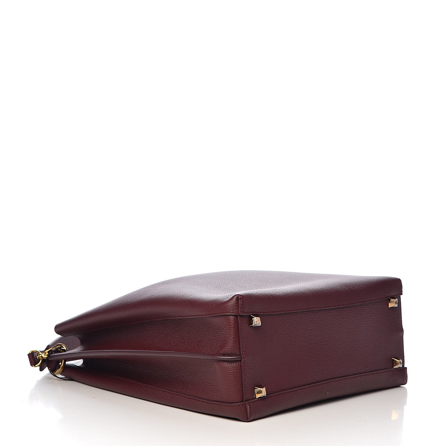 MCM Grained Calfskin Large Milla Hobo Rustic Brown 4 of 8