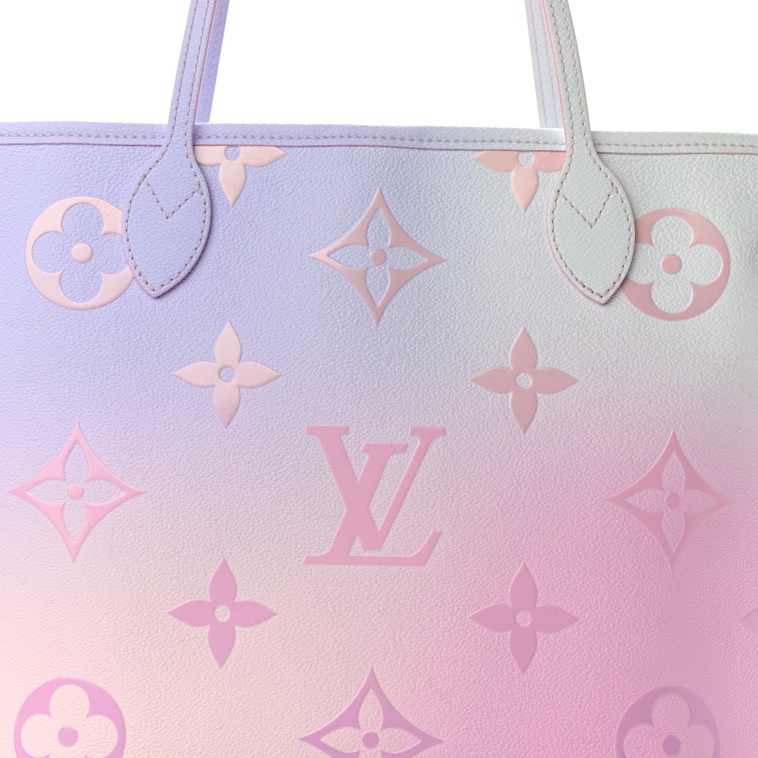 Louis Vuitton Monogram Giant Spring In The City Neverfull MM Sunrise Pastel 7 of 9
