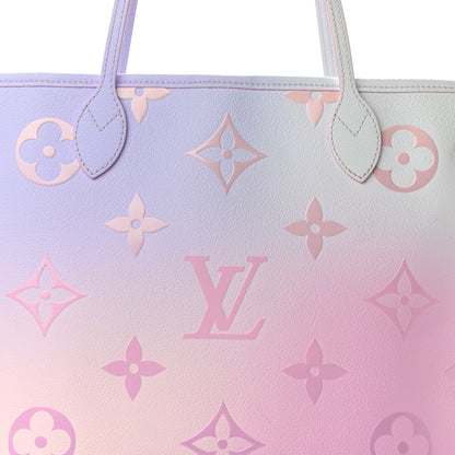 Louis Vuitton Monogram Giant Spring In The City Neverfull MM Sunrise Pastel 7 of 9