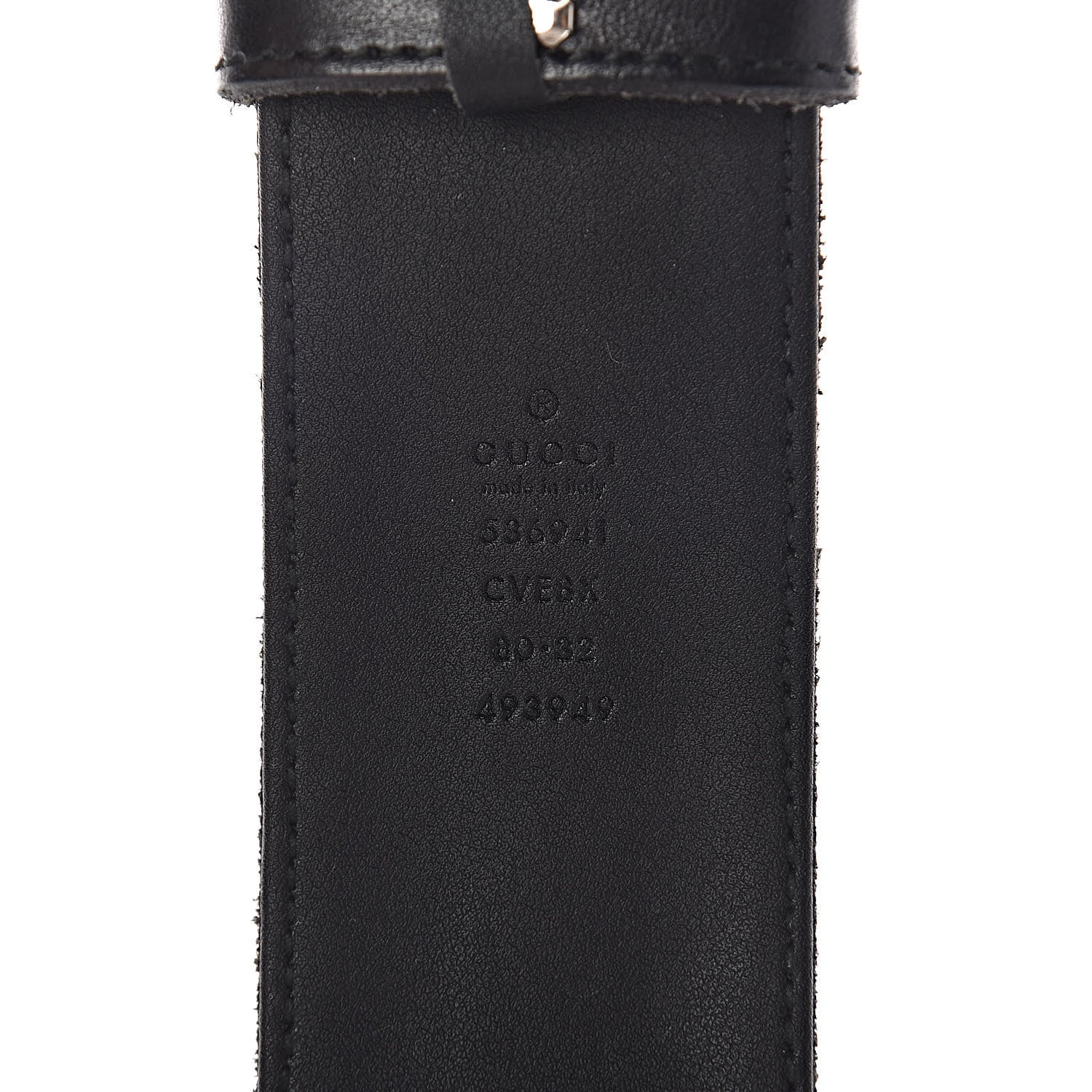 Gucci Metal Tiger Head Studded Belt 80 32 Yellow Black 7 of 7