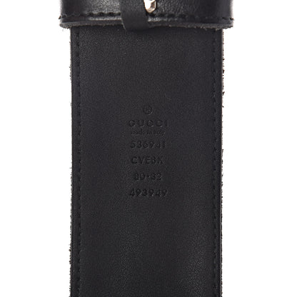 Gucci Metal Tiger Head Studded Belt 80 32 Yellow Black 7 of 7