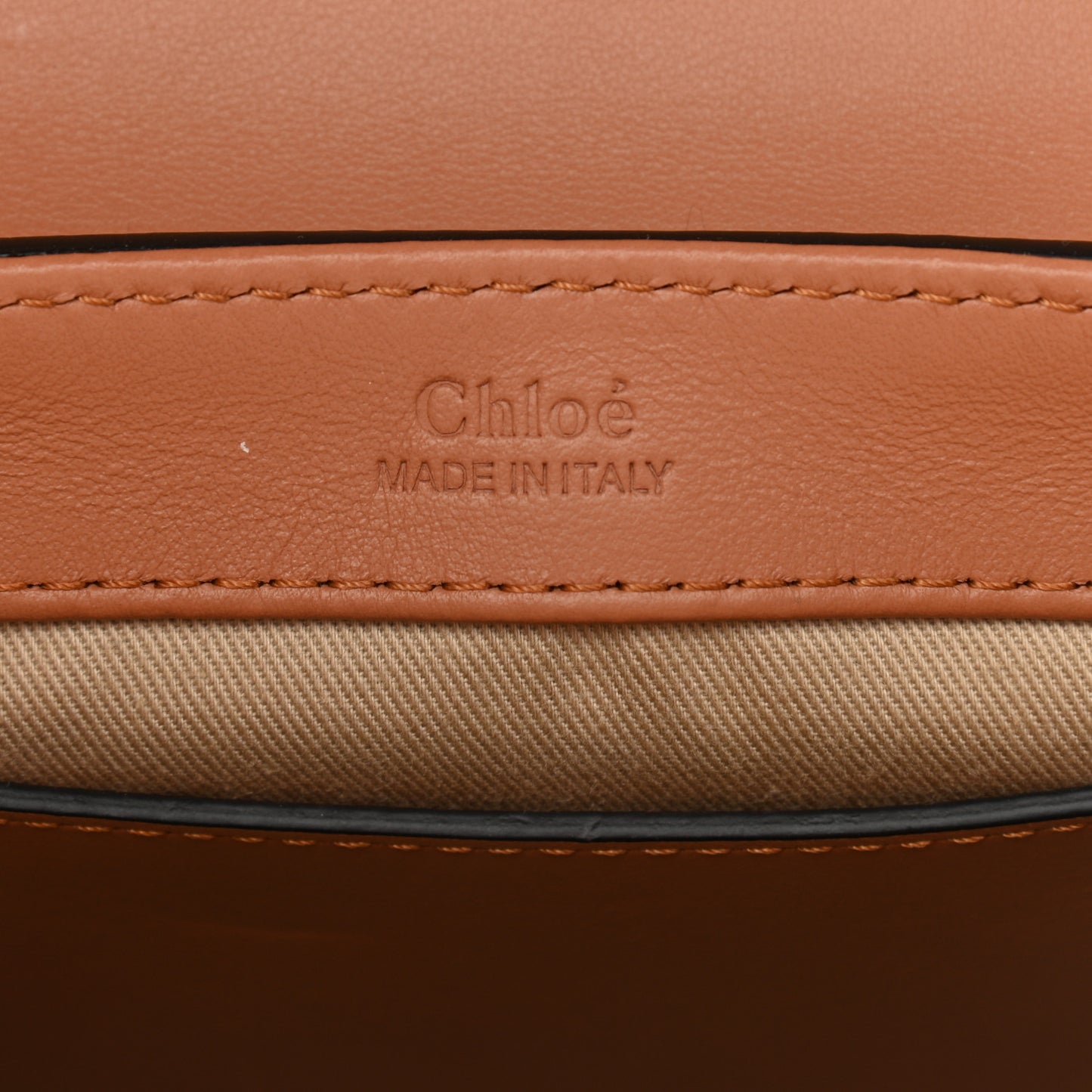 Calfskin Crocodile Embossed Mini C Double Carry Cement Pink