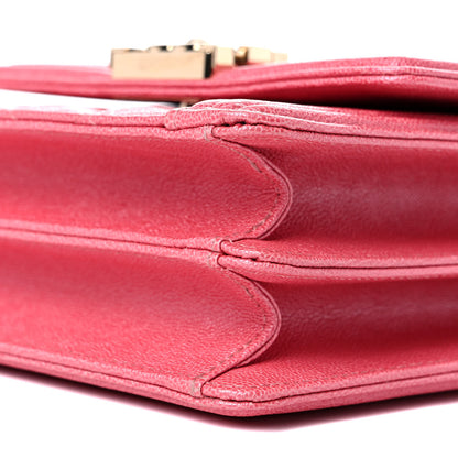 Chanel Caviar Quilted North South Boy Flap Pink 9 of 9