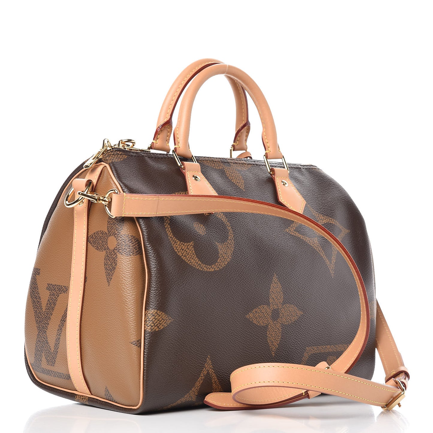 Reverse Monogram Giant Speedy Bandouliere 30