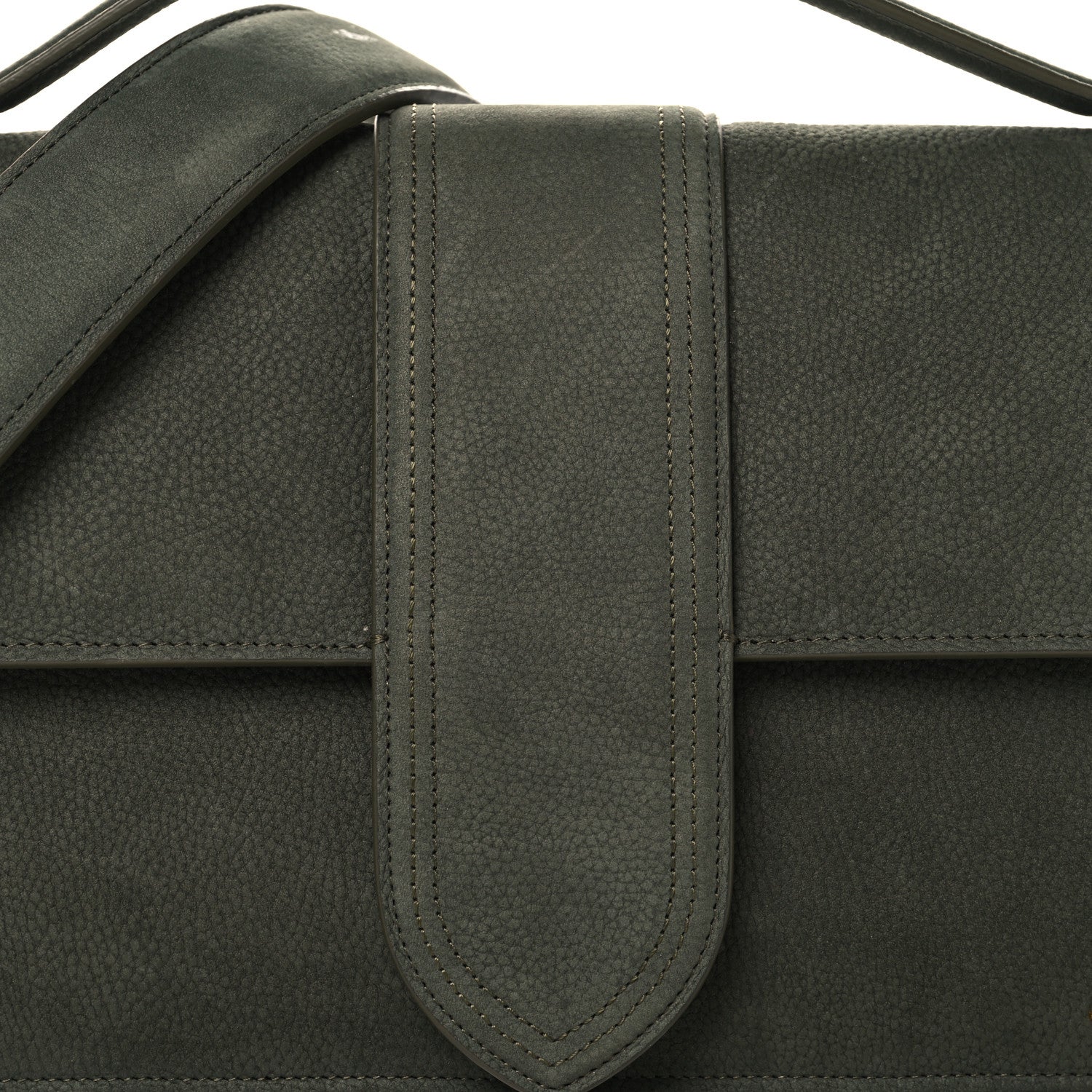 Jacquemus Nubuck Le Bambinou Dark Green 7 of 9