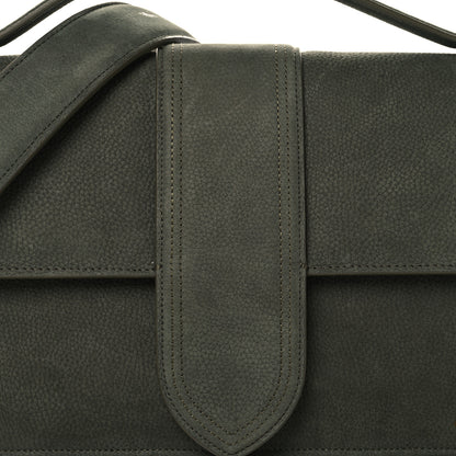 Jacquemus Nubuck Le Bambinou Dark Green 7 of 9