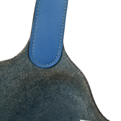 Hermes Taurillon Clemence Picotin Lock 22 MM Mykonos 12 of 14