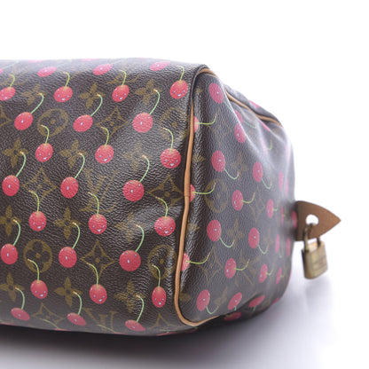 Louis Vuitton Monogram Cerises Speedy 25 10 of 11