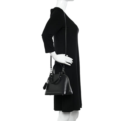 Louis Vuitton LOUIS VUITTON Epi Alma BB Black 2 of 9