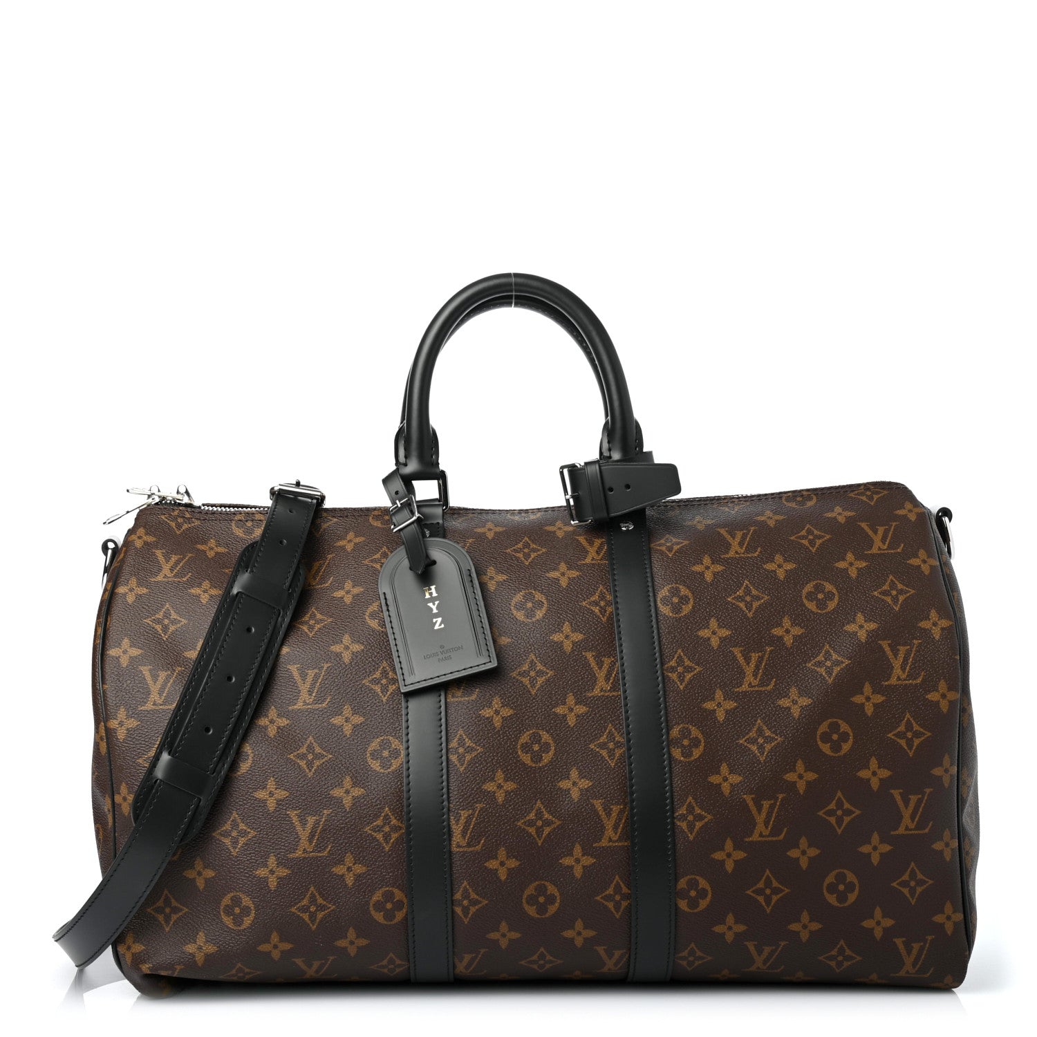 Louis Vuitton Monogram Macassar Keepall Bandouliere 45 1 of 10