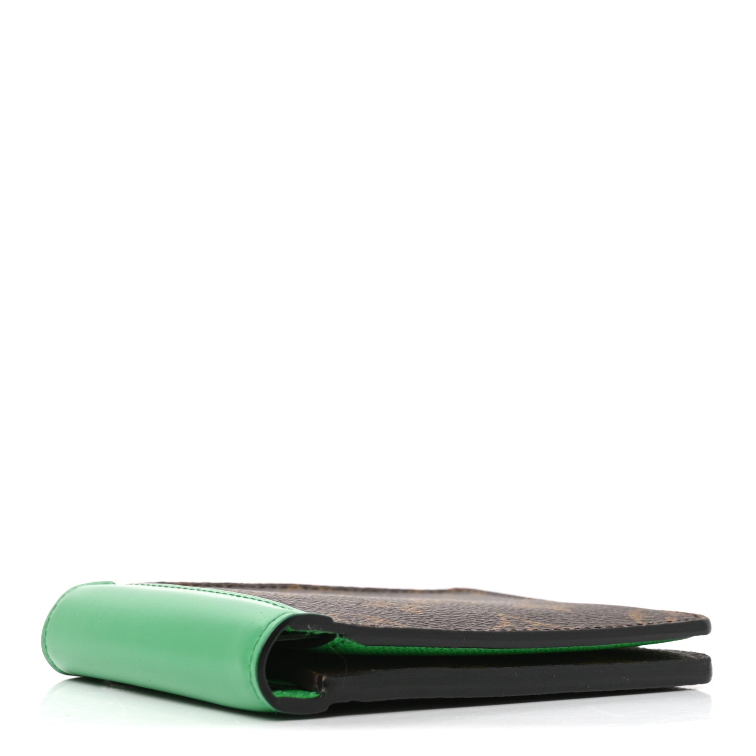 Louis Vuitton Monogram Macassar Multiple Wallet Green 4 of 7