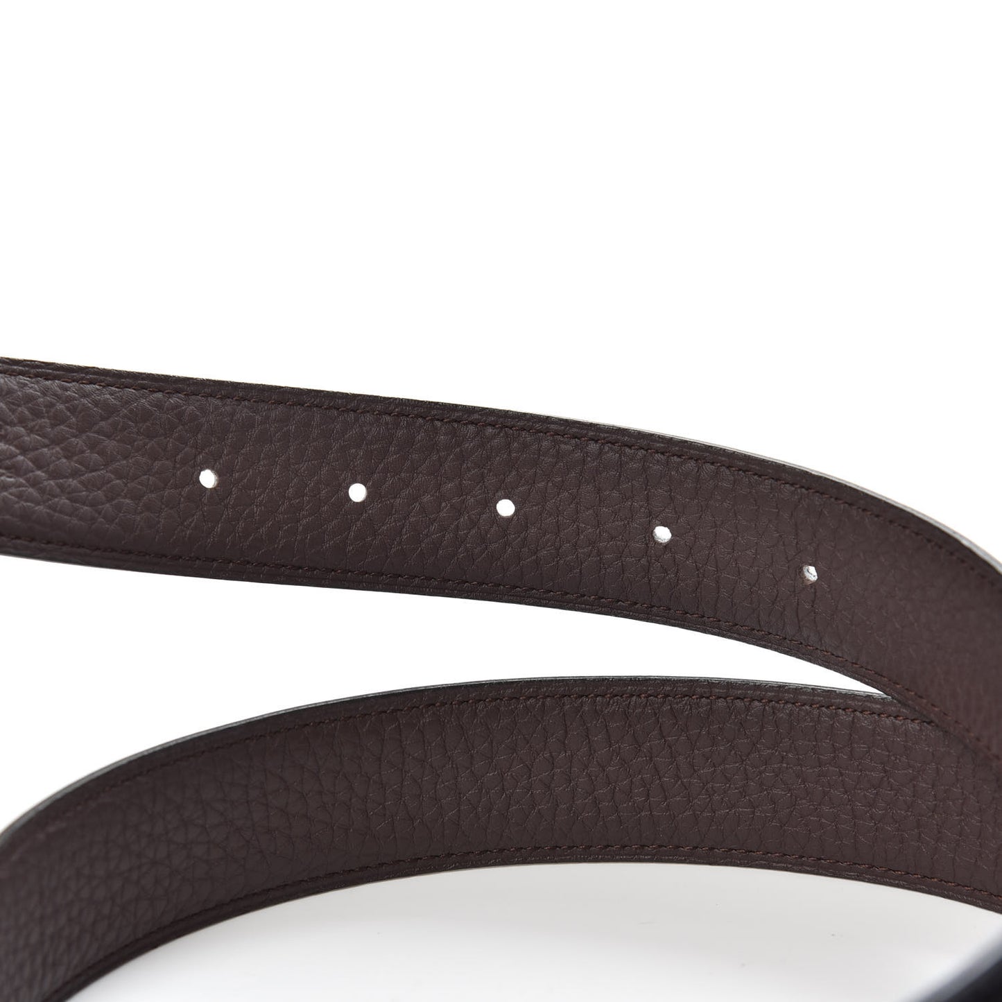 Box Togo H Belt 90 Black Chocolate