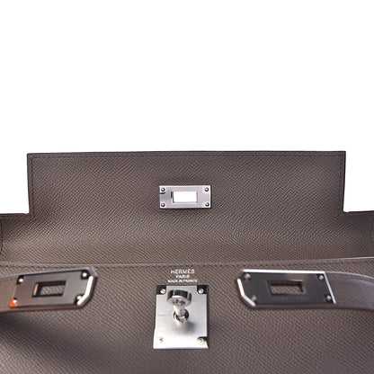 Hermes Epsom Kelly Sellier 28 Etain 20 of 39
