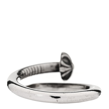 Chrome Hearts Sterling Silver Cross Ball Nail Ring 61 9.5 4 of 7