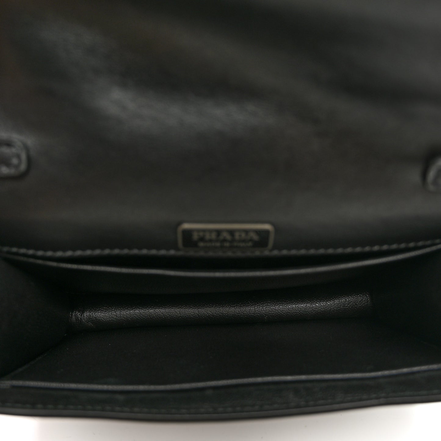 City Calfskin Saffiano Cahier Bag Black
