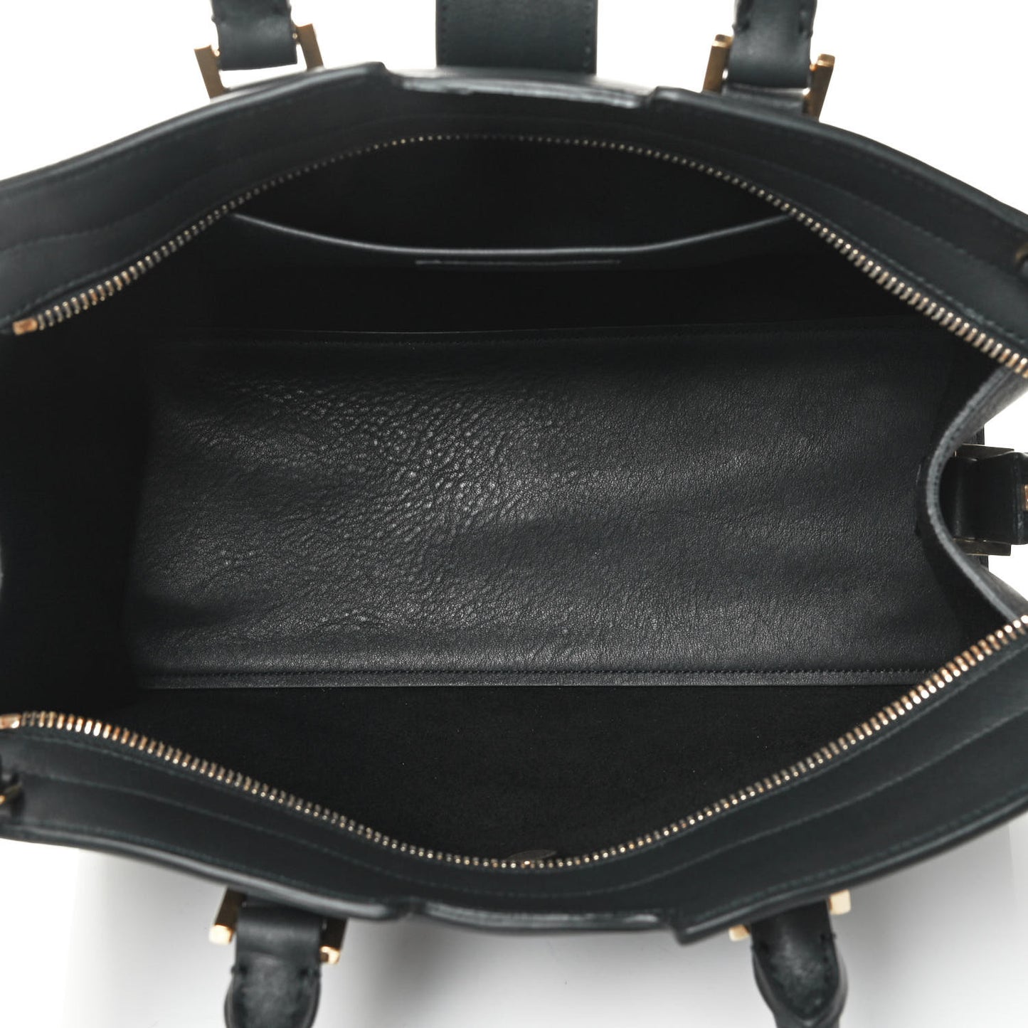 Calfskin Small Classic Y Cabas Black