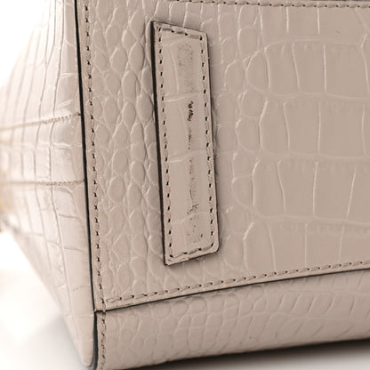 Givenchy Calfskin Crocodile Embossed Mini Antigona Dune 14 of 16