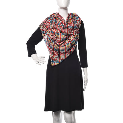 Gucci Modal Silk Magnetismo Scarf Multicolor 2 of 5