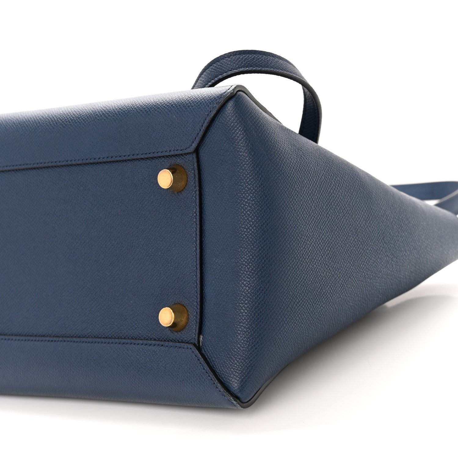 Celine Grained Calfskin Mini Belt Bag Deepsea 10 of 11